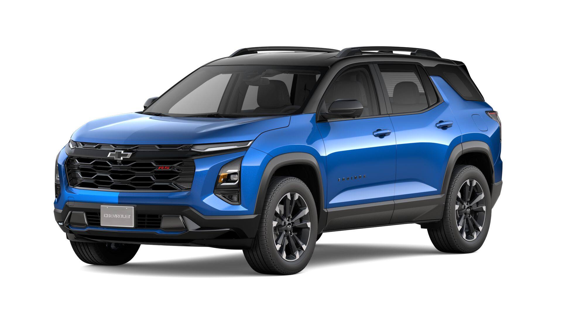 2027 Chevrolet Equinox AWD RS in Reef Blue Metallic — front three-quarter view